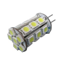 4.8W G4 Marine SMD 5050 LED Car Light Bulb Warm White DC