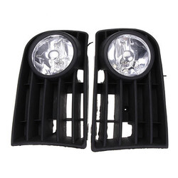 Light Lamp Bulb Rabbit Fog Set For VW Grille Grill 12V GOLF