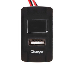 Honda Auto Only Dedication Battery Charger 2.1A USB Port with Voltage Display JZ5002-1 Car