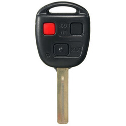 Panic LEXUS Uncut 2 Buttons Entry Key Remote LX470