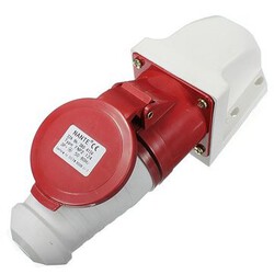 Mounted IP44 Socket Waterproof Wall 4pin