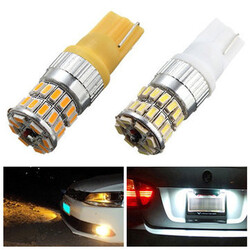 SMD T10 3014 DC LED Turn Light White Yellow Car 10-30V