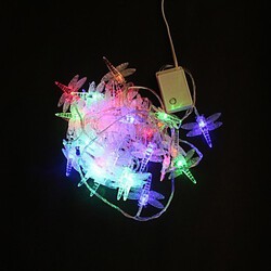 Wedding 5m Multicolor 40-led Christmas Party Dragonfly