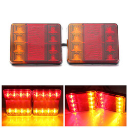 Stop Van Truck Trailer Rear Tail Brake Light Indicator Lamp 12V LED