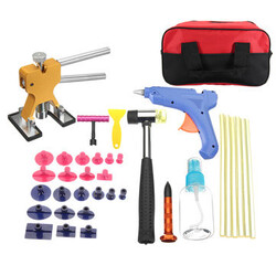 Paintless Hail Puller Dent Tool Lifter Auto Body Glue Gun Repair Kit Removal