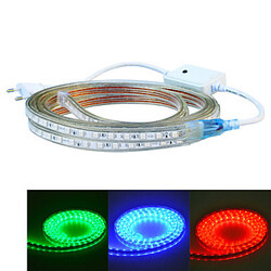 Led Light Strip 5050smd 8-mode Ac110 Rgb Waterproof 220v Flexible