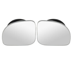 Wide Angle Rear View Mirror Adjustable Car Blind Spot Convex 2Pcs Side