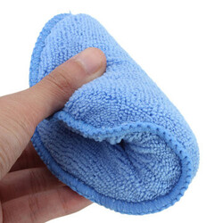 Mat Foam Sponge Blue Polish Pad 10 pcs Applicator Microfiber Wax Clean 12cm