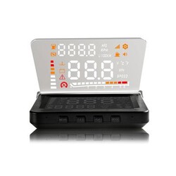 4 Inch Interface Play Car HUD Head Up Display OBDII