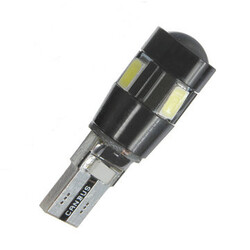 T10 W5W Bulb LED Light Lamp High Power 6500K 5630 Canbus 6 SMD