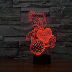 Shape Baby Heart Led Night Light 100 Cute Lamp
