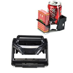 Multifunctional Car Drink Beverage Holder Stand Sundry Phone Bottle Black