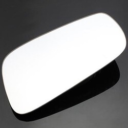 Mirror Glass White Side VW Jetta Golf Volkswagen