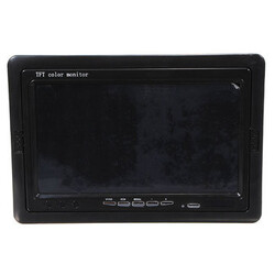 Car Monitor LCD 7 Inch TFT with Remote Controller Color