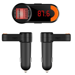 USB Adapter Bluetooth Car Auto Charger FM Transmitter Hands Free