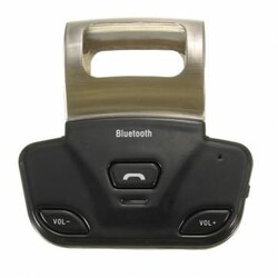Kit Wireless Bluetooth Speaker Phone Alloy Handset Car Steel Ring Wheel Hands Free