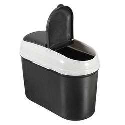 Dustbin Dust Bin Case Holder Mini Garbage Box Hook Rubbish Auto Car Trash