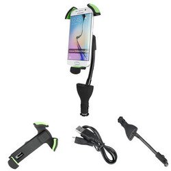 Note 6plus Car Cigarette Lighter Support Dual USB Ports iPhone6 Phone Holder