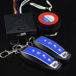 Remotes Motorcycle Anti-Theft Alarm with 2