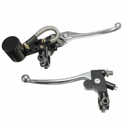 Motorcycle 8inch 22mm Handlebar Brake Master Cylinder Clutch Lever