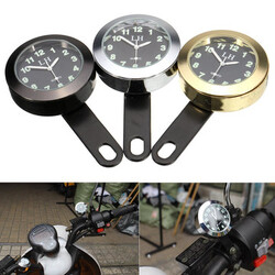 Honda Suzuki Yamaha Bracket For Harley Dial Clock Waterproof Motorcycle Bike