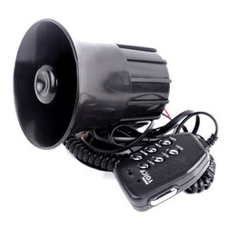 Alarm Loudspeaker With MIC Motorcycle Car Sound Horn Speaker