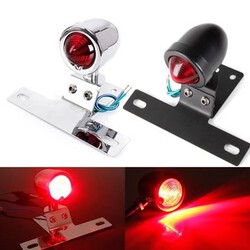 Lamp For Harley Rear Motorcycle Bullet Brake Tail Stop Light